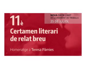 CERTAMEN LITERARI DE RELAT BREU DE SANTA EULÀLIA 2020