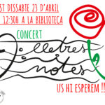 LLETRES I NOTES: concert de Da Capo especial Sant Jordi