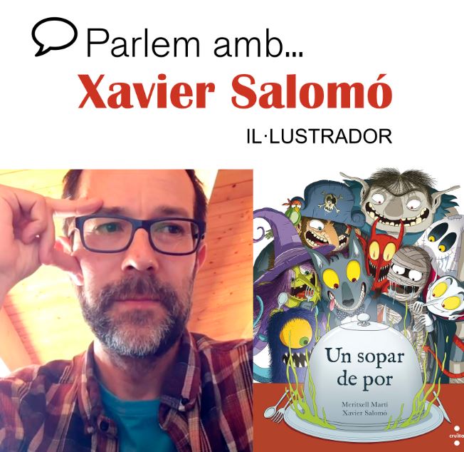 "Trobada amb l’il·lustrador Xavier Salomó"