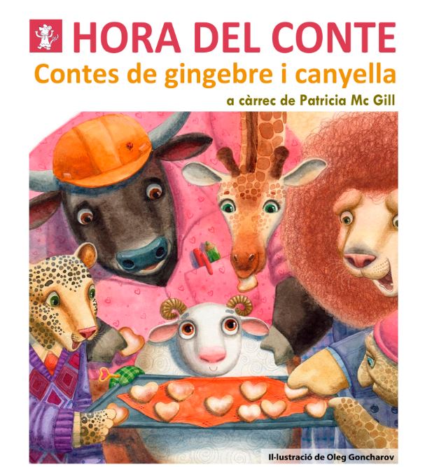 "Contes de gingebre i canyella" a càrrec de Patricia MC Gill