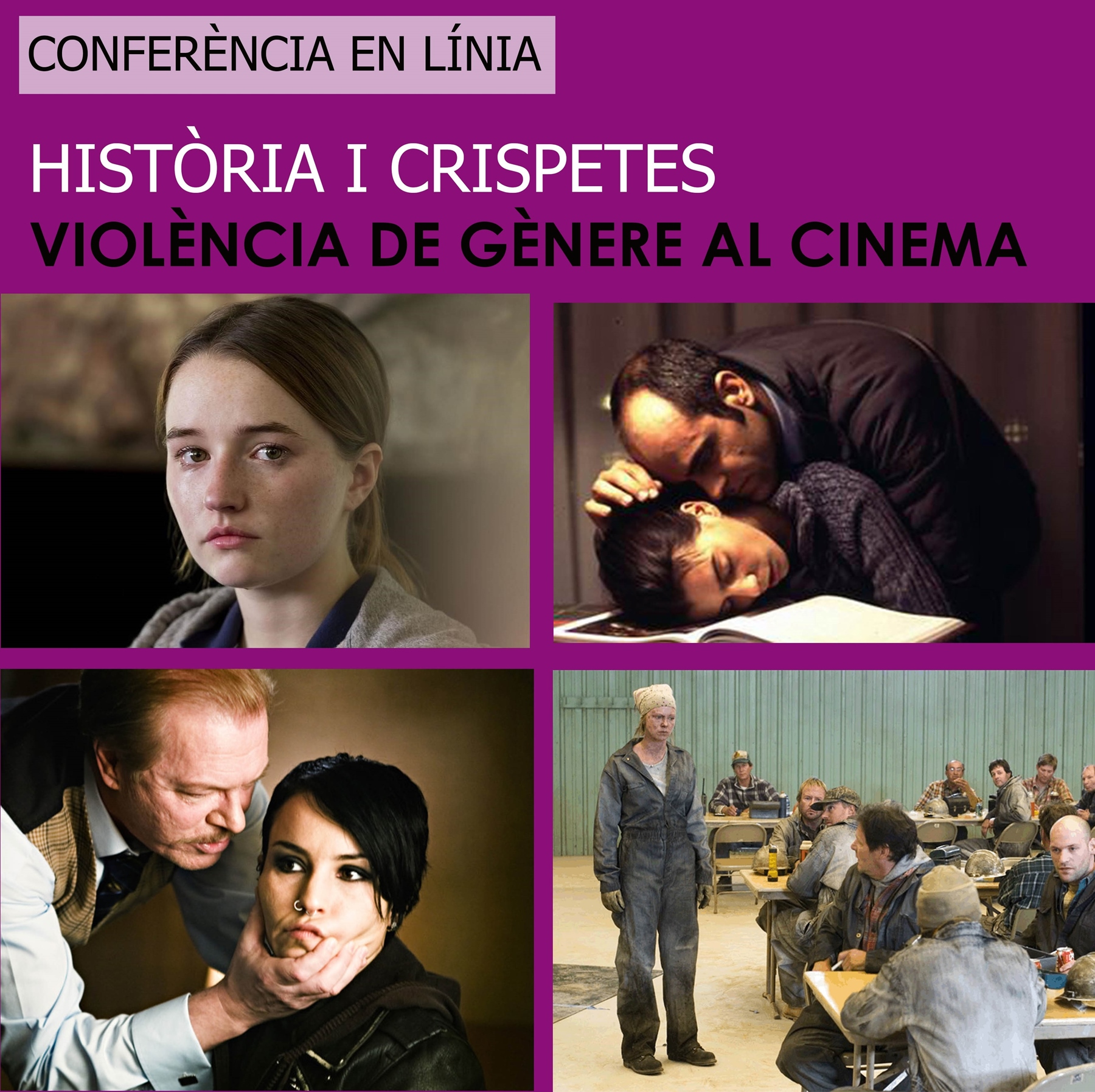 Història & crispetes 1920-2020:  Violència de gènere al cinema (Conferència en línia)