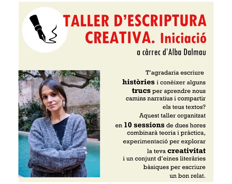 "Taller d'escriptura creativa" amb Alba Dalmau